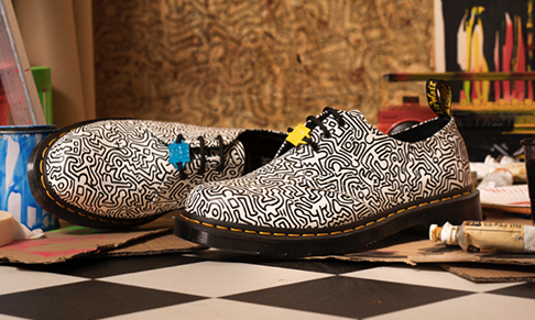 Dr. Martens collaborates with New York artist Keith Haring